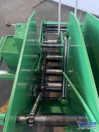 4000 lb. Durant #4816CO, motorized coil cradle, 16" coil width, 48" outside dimension, serial #6467RR - Image 5