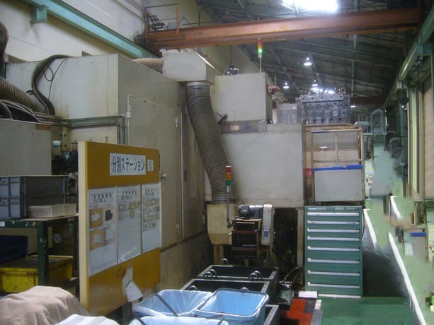 Asahi Sunac #AF1815-6, 6-die parts forming machine, .86" cutoff diameter, 120 SPM, 1994 - Image 2