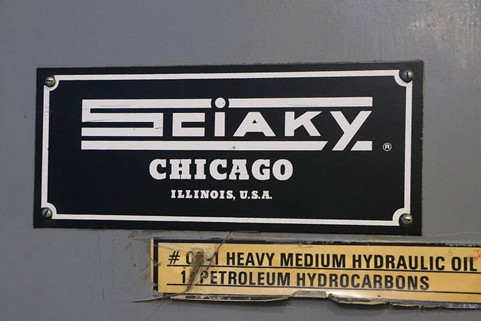 150 KVA Sciaky #SPTIC-2-30-150-24, spot wedler, 10" x 24" throat, 460 V. - Image 6