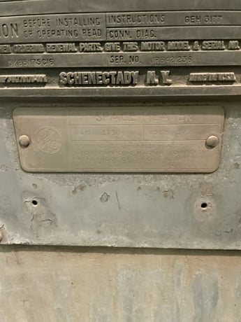 1500 HP 600 RPM General Electric, Frame 8511S, DPSB, 4160 Volts - Image 3