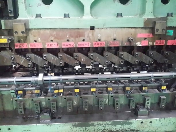 45 Ton, Asahi Seiki #STP-45, 12 Station Transfer Press, 1995 - Image 2