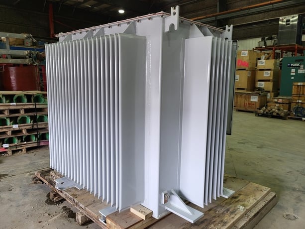 1000 KVA 13800 Primary, 480 Secondary, Southwest Electric 71012C7-31000, step-down transformer, oil, 2014 - Image 4