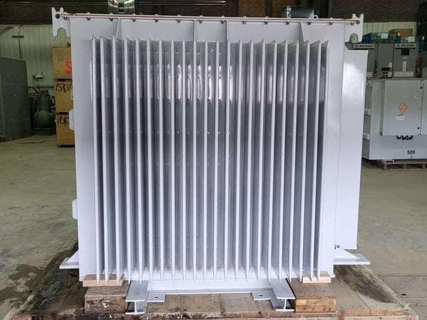 1000 KVA 13800 Primary, 480 Secondary, Southwest Electric 71012C7-31000, step-down transformer, oil, 2014 - Image 6