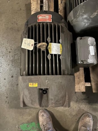 30 HP 3525 RPM Baldor, Fr. 286TSC, 230/460 Volts, Squirrel Cage, Refurb - Image 2