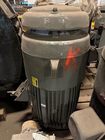130 HP 1783 RPM US Electric, Fr. 447TP, 460 Volts, Verticle Pump, Refurb - Image 2