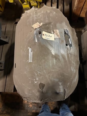 150 HP 3575 RPM Allis Chalmers, Fr. 505S, 460 Volts, Squirrel Cage, Refurb - Image 2