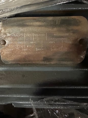 150 HP 1730 RPM Reliance, Fr. 445TS , 460 Volts, Squirrel Cage, Refurb - Image 1