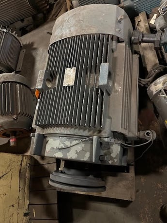 200 HP 1750 RPM GE, Fr. 445TS , 460 Volts, Squirrel Cage, EOK - Image 2