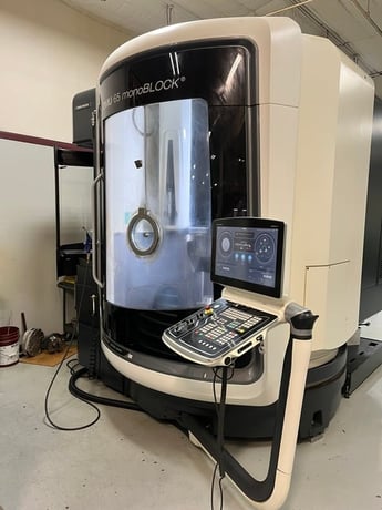 DMG, Mori #DMU-65-monoBLOCK, CNC vertical machining center, chip conveyor, only 8000 spindle hours, 2018 - Image 1