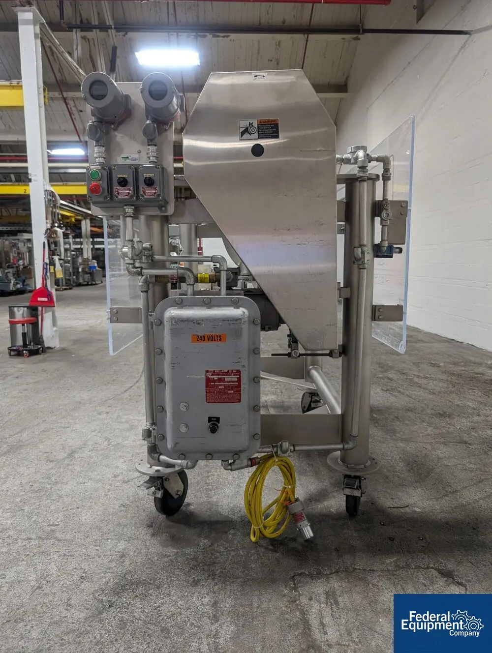 Patterson-Kelley Co Twin Shell Dry Blender Station, serial #C420026 - Image 3