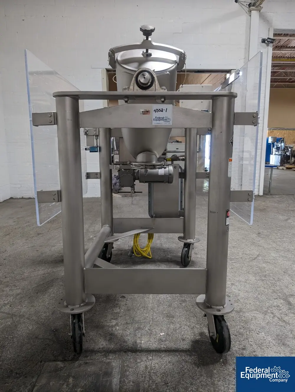 Patterson-Kelley Co Twin Shell Dry Blender Station, serial #C420026 - Image 5