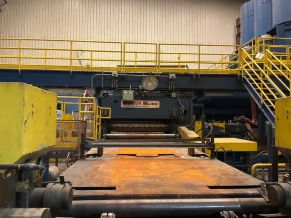 Butech Bliss #DS250-80, shear with controls & Siemens motor control cabinet - Image 5