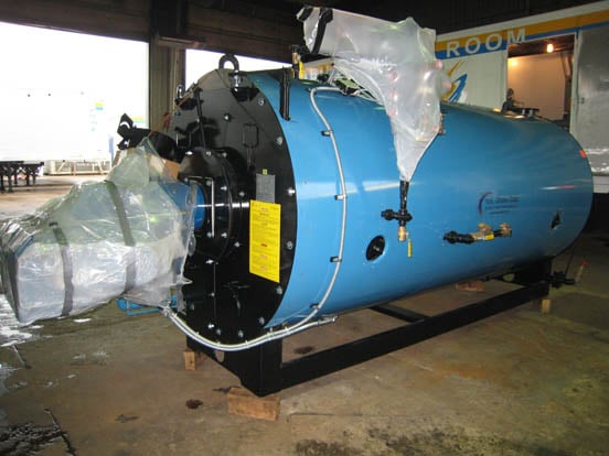 175 HP Victory Energy (XID), 150 psi, gas/#2 oil, steam, firetube boiler, UL/CSD1 - Image 1