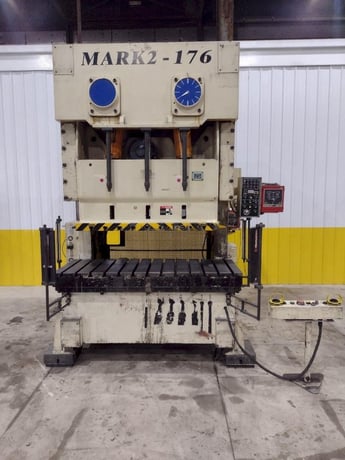 160 Ton, Sutherland #FTP-160, Gap Press, 7.87" stroke, 3.93" slide adj, 30-50 SPM, 20 HP, 2000, FTP-160 - Image 4