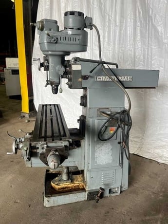 Cincinnati Cintiversal, vertical mill, 12" x51" table, 2 HP - Image 9
