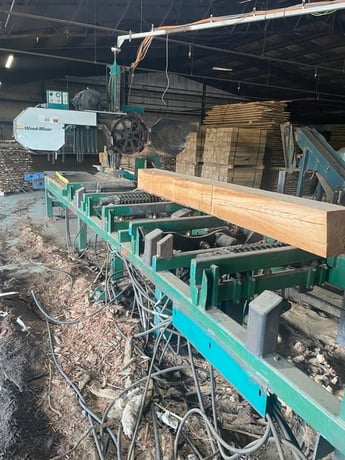 Wood-Mizer #WM-4000 sawmill, Max log diameter 100 cm, Max width of cut 86 cm - Image 1