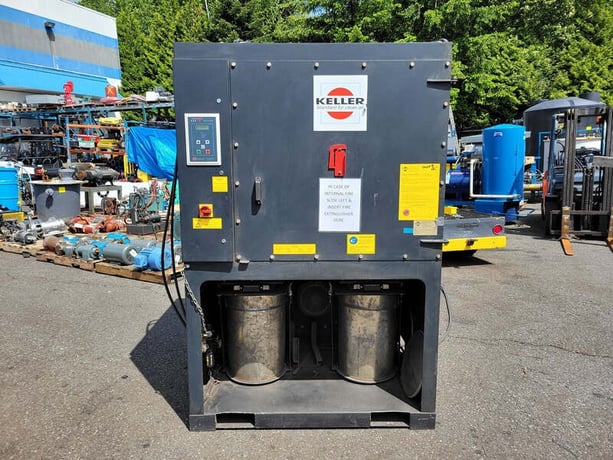 Keller #L-CUT-2-P5, dust collector, 7 HP, 460 V., 2006 - Image 1