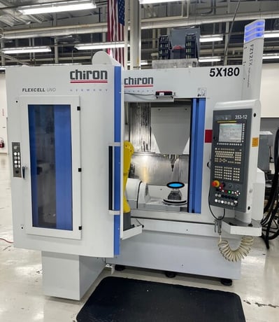 Chiron #FZ-12FX, 5-Axis CNC High Speed Plus vertical machining center, Fanuc 31i-B5, 21.6" X, 15.7" Y, 16.5" - Image 3