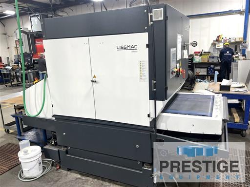 Lissmac / Steelmaster #SMW-533-RBB, wet type, 3-heads, 37" belt, PLC touch screen, 2022, #43369 - Image 2