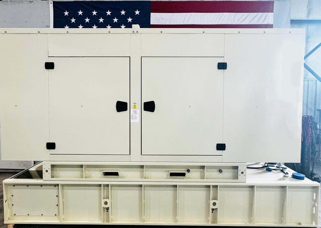 200 KW Model #EPG200P, diesel generator, sound attenuated enclosure, 120/208 Volts, critical silencer, new - Image 1