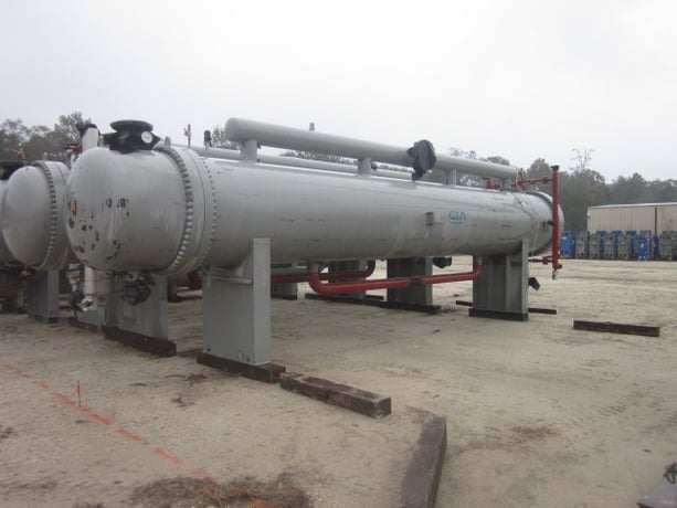6964 sq.ft., 300 psi shell, 450 psi tube, Gea-Fes, heat exchanger, 200°F shell, 200°F tube, 2005 - Image 2