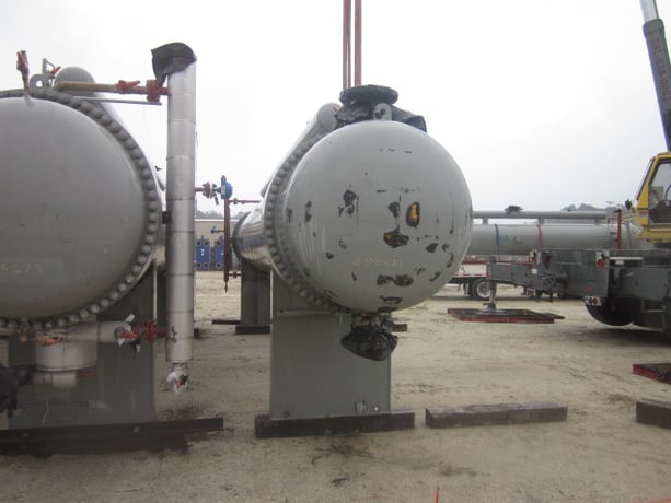 6964 sq.ft., 300 psi shell, 450 psi tube, Gea-Fes, heat exchanger, 200°F shell, 200°F tube, 2005 - Image 4
