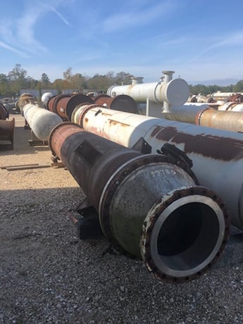 1572 sq.ft., 100 psi shell, Roben, heat exchanger, 125FV psi tube, 400°F shell, 250°F tube - Image 1