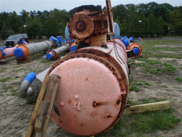 3165 sq.ft., 90 psi shell, Whiting, heat exchanger, 90 psi tube, 120&deg;F shell/tube - Image 1
