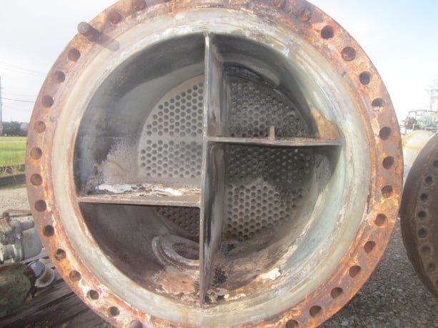 2018 sq.ft., 650 psi shell, J. Oats & Sons, heat exchanger, 1180 psi tube, 550°F shell, 567°F tube, 1988 - Image 6
