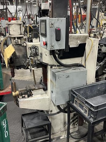 60 KVA Dengensha #NDZ-050-41BNU-R-D, projection spot welder, 2014, #105180 - Image 4