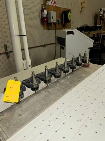 Freedom Patriot (DMS) #F-37-4-8-7CLV-XX, 4' x 8' CNC router, Fagor Control, Becker vacuum pump, 2018 - Image 5