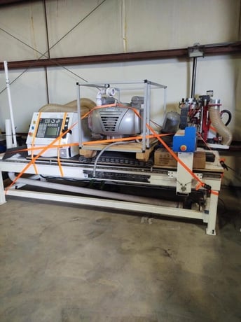 Freedom Patriot (DMS) #F-37-4-8-7CLV-XX, 4' x 8' CNC router, Fagor Control, Becker vacuum pump, 2018 - Image 6