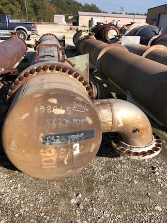 5728 sq.ft., 130 psi shell, 440 psi tube, EFCO, heat exchanger, 260°F shell, 285°F tube - Image 6