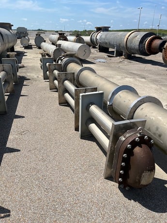 200 sq.ft., 400 psi shell, 235 psi tube, R.width Holland, heat exchanger, 315°F shell, 200°F tube, 2012 - Image 4