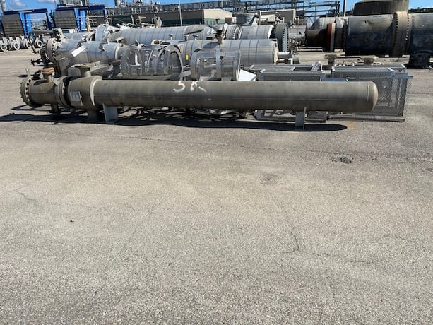 437 sq.ft., 180 psi shell, 150 psi tube, Fabsco Shell and Tube, heat exchanger, 290°F shell, 200°F tube - Image 5