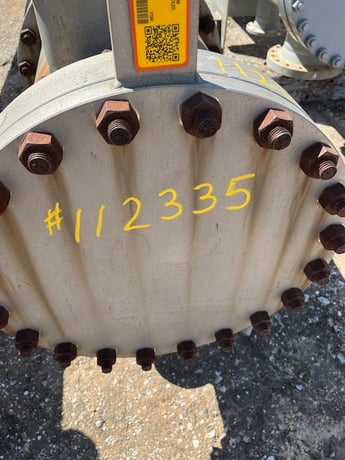 437 sq.ft., 180 psi shell, 150 psi tube, Fabsco Shell and Tube, heat exchanger, 290°F shell, 200°F tube - Image 6