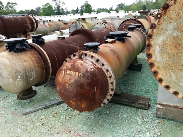 1298 sq.ft., 75 psi shell, 75 psi tube, Manning & Lewis, heat exchanger, 300&deg;F shell, 300&deg;F tube - Image 3