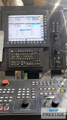 Hankook #VTC-125E, 49" table, 63" swing, 55" UR, 8.6" x 8.6"ram, C-Axis, milling, 24 ATC, Fanuc 32iA CNC - Image 2