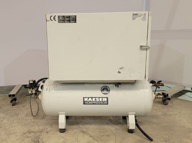 160 psi, Kaeser #S/M 160, piston compressor, 2001 - Image 1