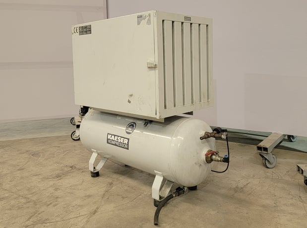 160 psi, Kaeser #S/M 160, piston compressor, 2001 - Image 3