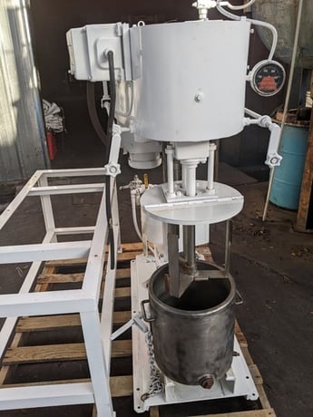 5 gallon Myers #L550A-2-2, planetary mixer, Stainless Steel, high-speed Cowles sweeper/agitator blades - Image 7