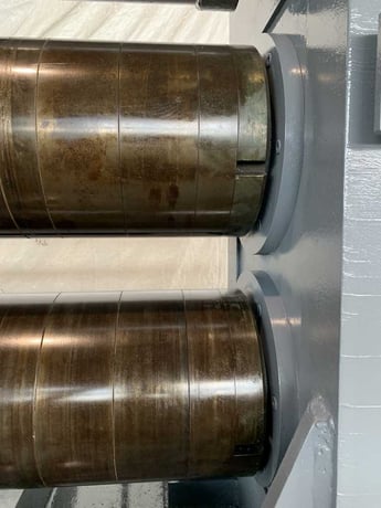 120" x 10" diameter Arbors, PM, slitter heads - Image 2