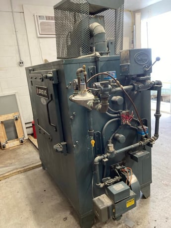 Grieve #HA-500, annealing oven, Natural gas, 350&deg;F, 1/2 HP motor, 230 V., 8 amps - Image 3