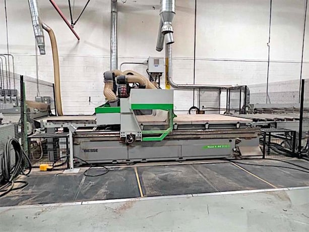 Biesse #Rover-A-2231, CNC Router, 122" X, 86.6" Y, 12.7" Z, 4.7" Thickness, 262 FPM, 600 V., 2011 - Image 3