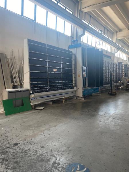 Forel #I.G. 2545-L-R, Insulated Glass Line, Glass Washing Machine, Super Spacer Applicator Robot, Gas Press - Image 1