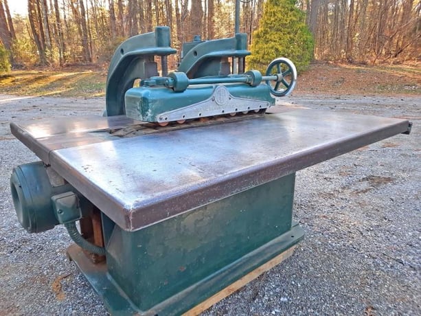 Diehl #55, Single Blade Rip Saw, 15 HP, 3450 RPM, 2" Arbor, 43" L x 41-1/2" Width, 440 V. - Image 1