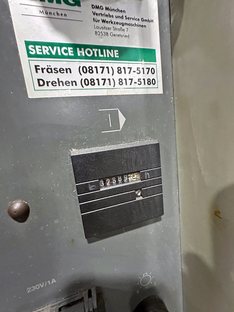 DMG, Mori #DMC-125U-Hi-Dyn, 5-Axis universal machining center, 2001 - Image 9