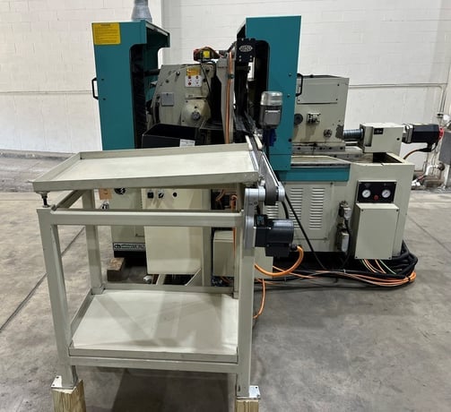 Monza #1500, Fanuc 35i-B Control, 6.5" cap., 14" W x 20" dia. wheel, infeed automation, 2014 - Image 5