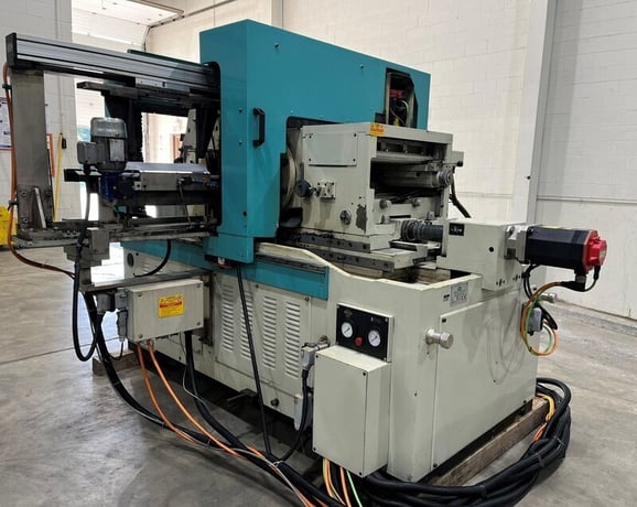 Monza #1500, Fanuc 35i-B Control, 6.5" cap., 14" W x 20" dia. wheel, infeed automation, 2014 - Image 9