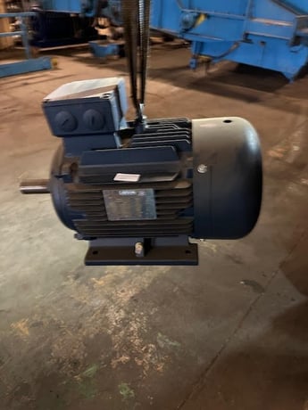 15 HP 1175 RPM Leeson, Frame DF160L, 230/460 Volts, Squirrel Cage, Refurb - Image 2